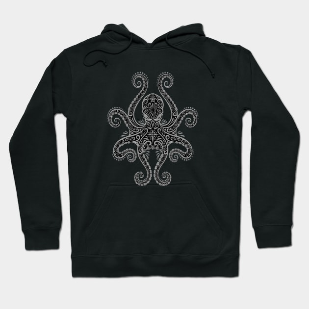 Intricate Dark Octopus Hoodie by jeffbartels